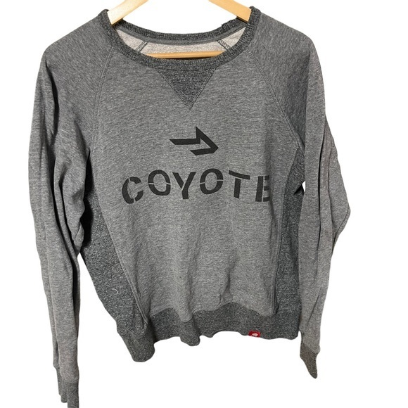 Sportige coyote gray pullover sweatshirt size medium - Picture 2 of 5